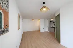 Séjour avec cuisine ouverte, Appartement T3 rénové (Sainte-Clotilde) à Saint-Denis (97490), Stellar Immobilier